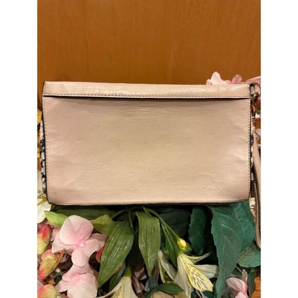 COACH MADISON TWO TONE LARGE LEATHER WRISTLET (pu400 - Picture 4 of 5